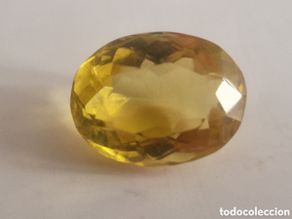Colecionismo de pedras preciosas: TOPACIO AMARILLO INTENSO DE 5.50 CT